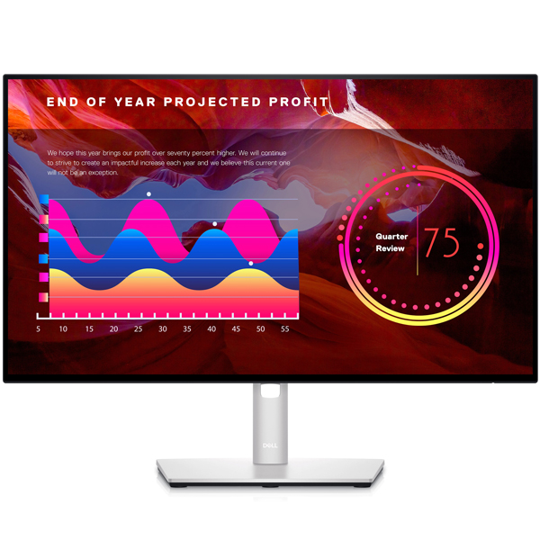 LCD Dell UltraSharp U2422H | 23.8Inch Full HD (1920 x 1080) IPS | HDMI | DisplayPort 1.4 | USB 3.2 Gen 2 Type C | USB 3.2 Gen 2 Type A | 0821P